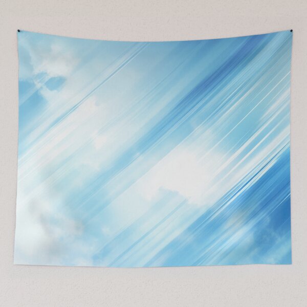 Item preview, Streaks of blue and white in the sky designed and sold by anytka.