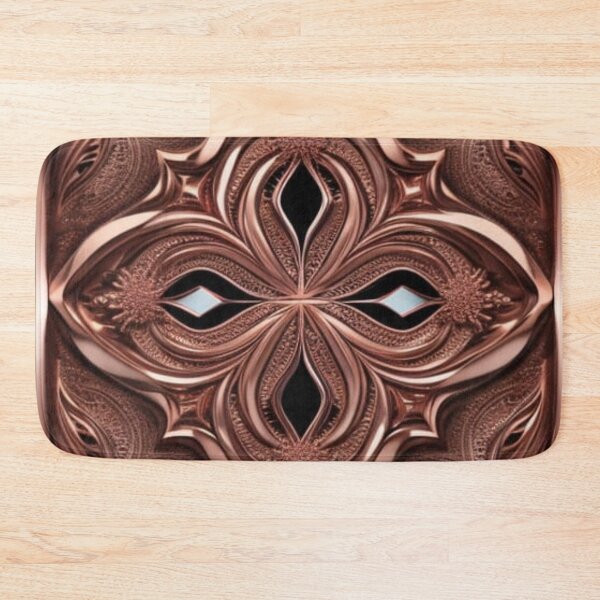 Item preview, Copper Carved Petal Design – Ornate Dimensional Floral designed and sold by Harmonic_Layers.