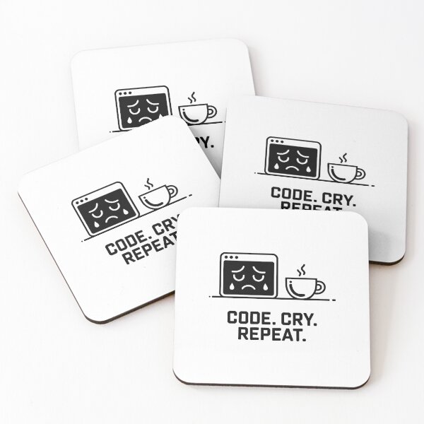 Item preview, Code. Cry. Repeat. designed and sold by StavskisDesigns.