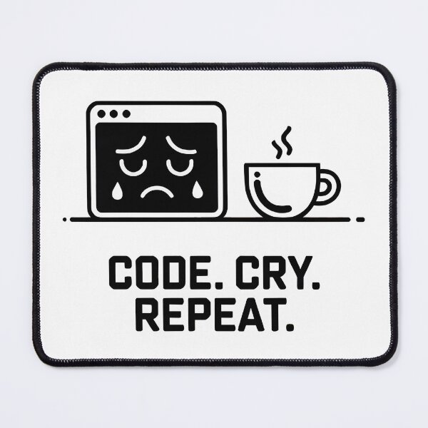 Item preview, Code. Cry. Repeat. designed and sold by StavskisDesigns.