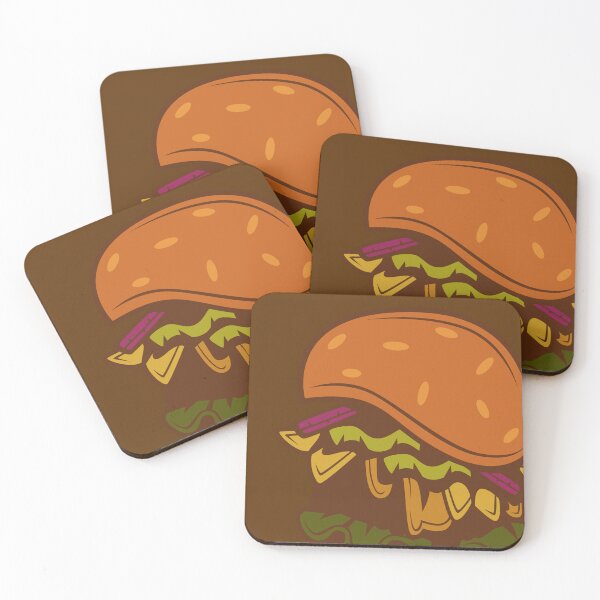 Item preview, Stylized Burger designed and sold by PickledPetunia.