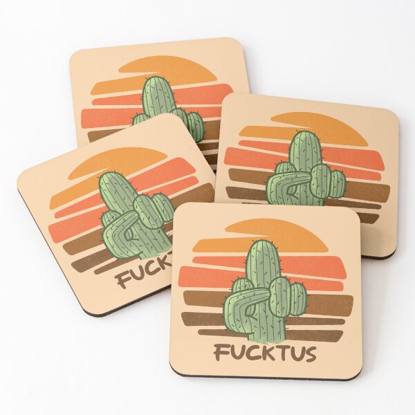 Item preview, Fucktus - Funny Cactus Plant Pun designed and sold by HimayaStudio.