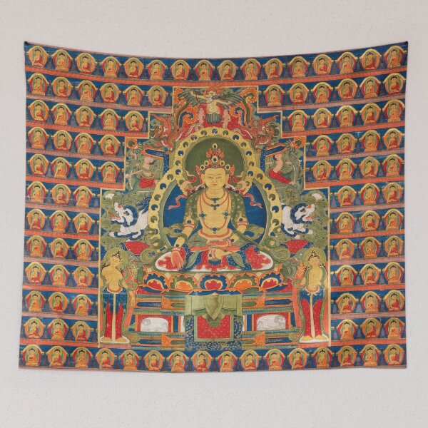 Item preview, A Thangka of Ratnasambhava designed and sold by Onodera.
