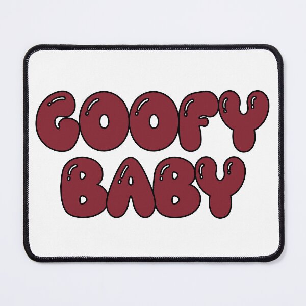 Item preview, goofy baby (dark red) designed and sold by Aesthetic Crew.
