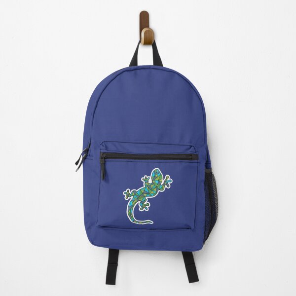 Item preview, Blue and Green Geometric Lizard designed and sold by LemurStudios.