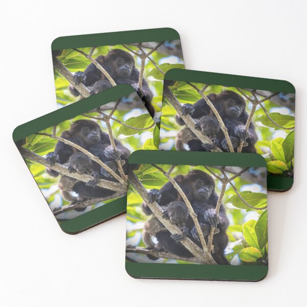 Item preview, Mama and baby howler monkey  designed and sold by Shannon Emmel .