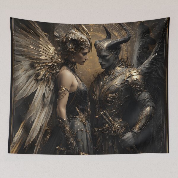 Item preview, Ethereal Guardians of the Twilight Realm designed and sold by oanaunciuleanu.