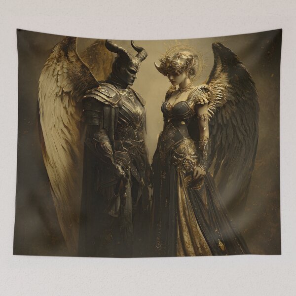 Item preview, Ethereal Guardians of the Twilight Realm designed and sold by oanaunciuleanu.