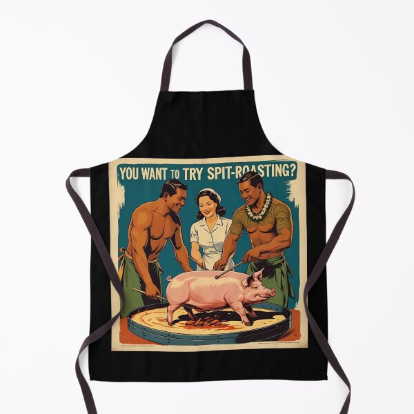 Item preview, You want to try spit roasting? designed and sold by NicMacTees.