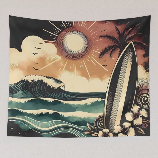 Item preview, Retro Surf designed and sold by GraphicsClub.