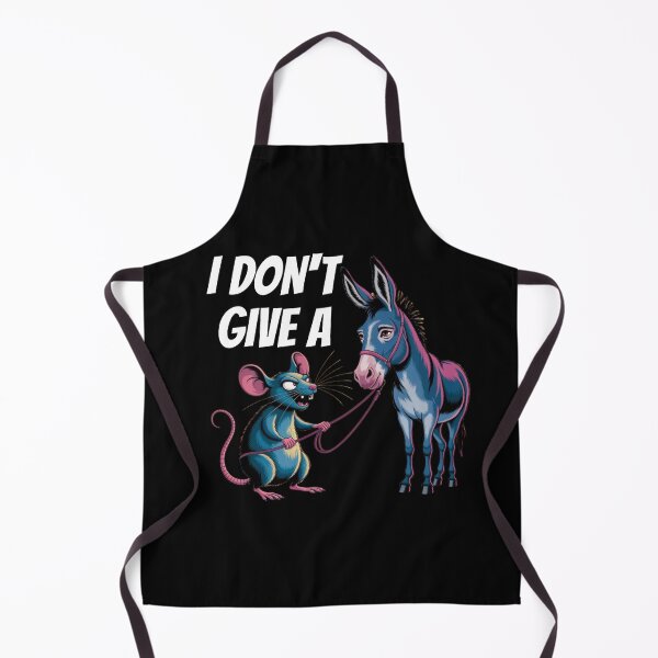 Item preview, I Don't Give A Rats Ass Funny Donkey Rat designed and sold by shoppingtshirts.