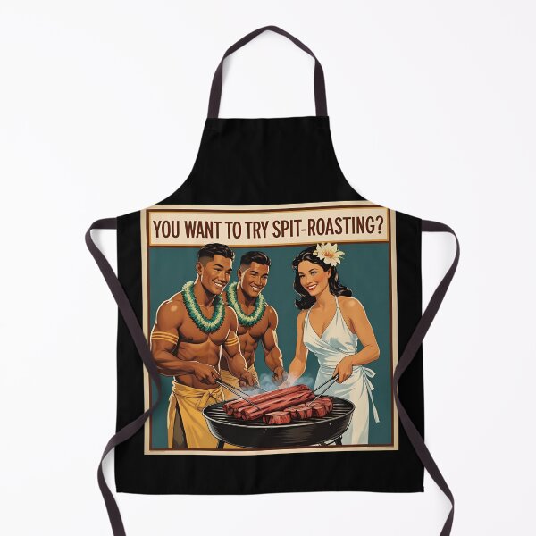 Item preview, You want to try spit roasting? designed and sold by NicMacTees.
