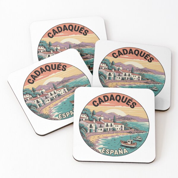 Item preview, Cadaqués España – Retro Mediterranean Poster Style designed and sold by CircinusStore.