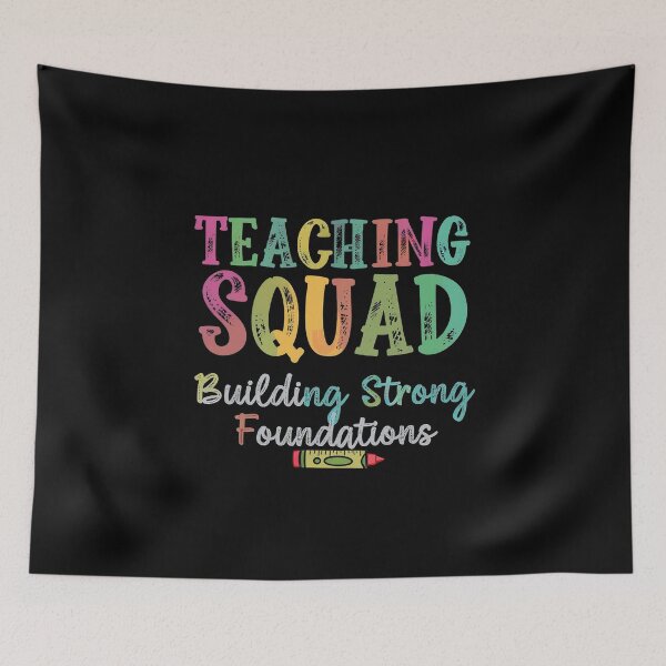 Item preview, Teaching Heroes:Teaching Squad Building Strong Foundations designed and sold by AI-volution.