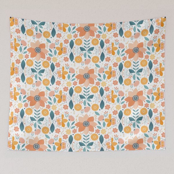 Item preview, Boho Floral Bloom designed and sold by Willow Sage.