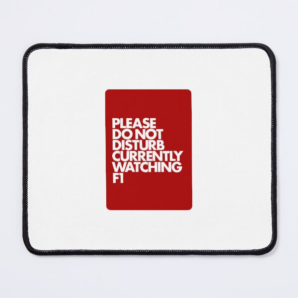 Item preview, F1- Do not disturb currently watching F1 designed and sold by MadeinAugust13.