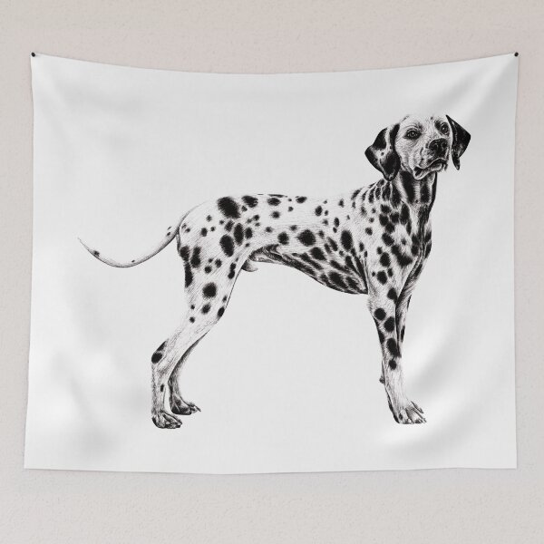 Item preview, Dalmatian dog illustration designed and sold by LorenDowding.