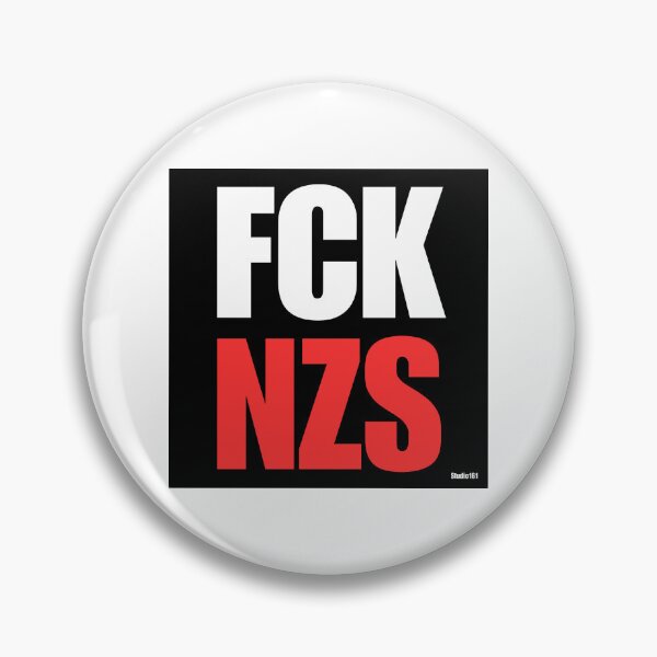 Item preview, FCK NZS design red-white designed and sold by Studio161.