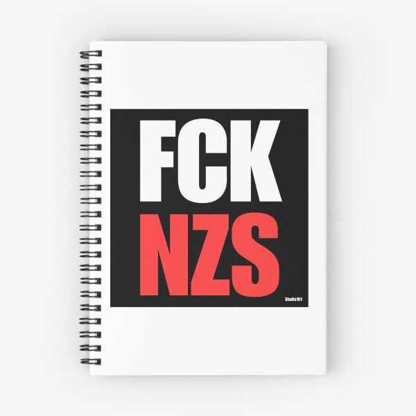 Item preview, FCK NZS design red-white designed and sold by Studio161.