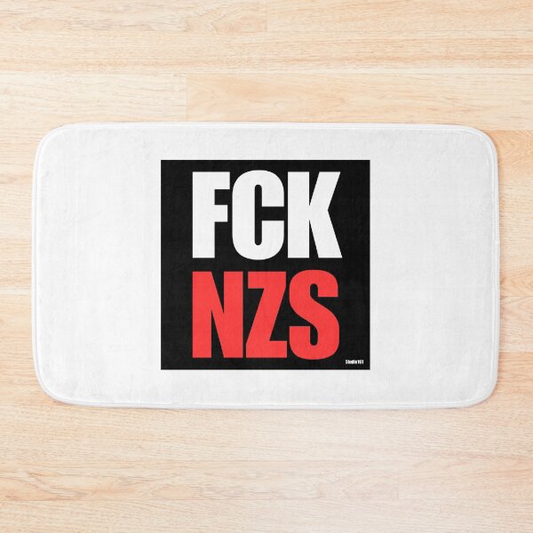 Item preview, FCK NZS design red-white designed and sold by Studio161.