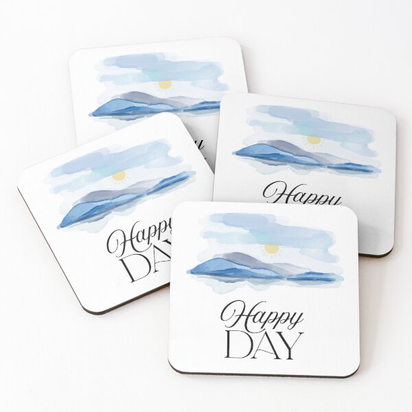 Item preview, Happy DAY – Scenic Nature Reflection with Positive Vibes designed and sold by okalharbi.