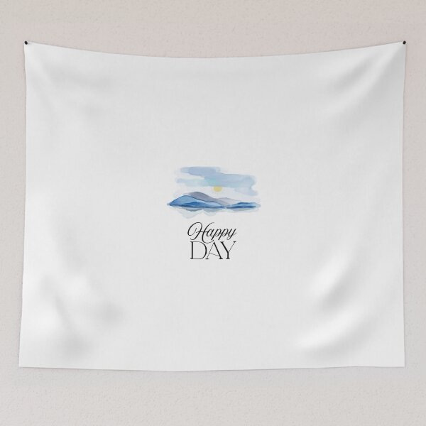 Item preview, Happy DAY – Scenic Nature Reflection with Positive Vibes designed and sold by okalharbi.