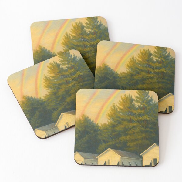 Item preview, Camp Pembroke Horseshoe double rainbow designed and sold by sydfink.