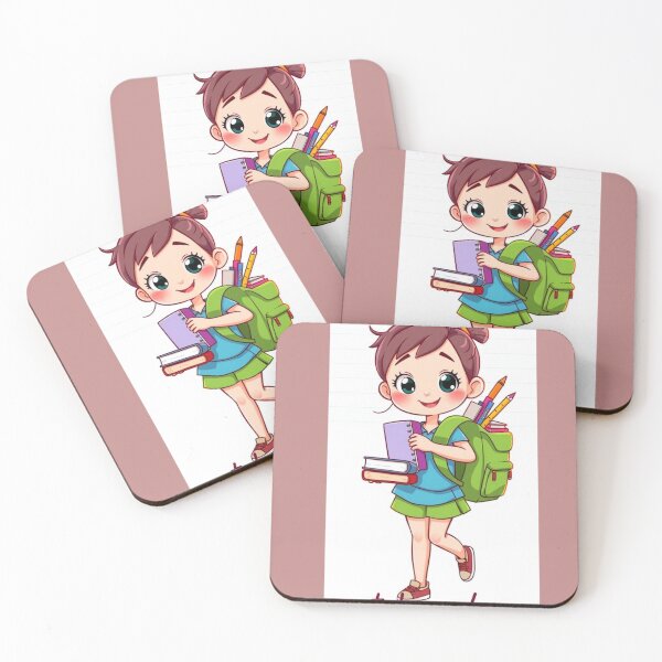 Item preview, To Learn – Écolière mignonne et livres To Learn – Cute School Girl with Books designed and sold by Drawingshirts.