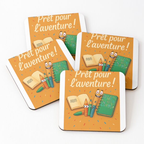 Item preview, Design Rentrée Scolaire - Prêt pour l'Aventure to School Design - Ready for Adventure designed and sold by Drawingshirts.