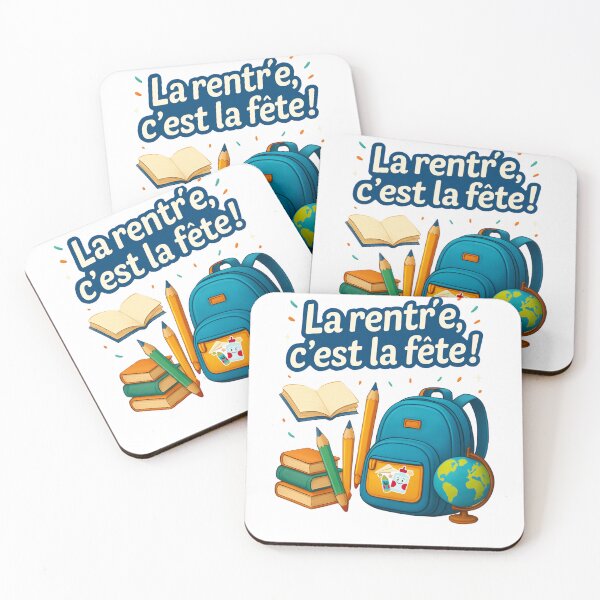 Item preview, Design Rentrée Scolaire - La Fête de Back to School Design - The Celebration of Learning designed and sold by Drawingshirts.