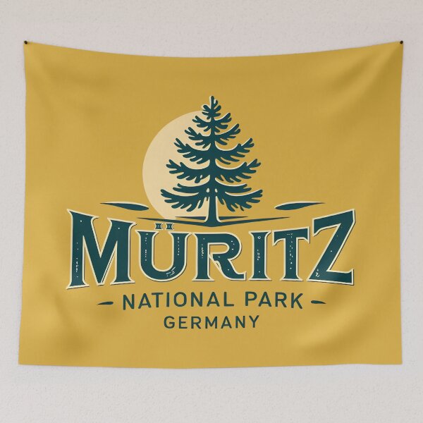 Item preview, Müritz National Park designed and sold by GoodOldVintage.
