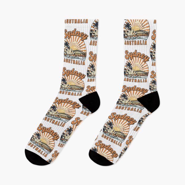 Item preview, vintage Sydney Australia design – Iconic Cityscape Travel graphic for Aussie Pride & Tourism Lovers designed and sold by LuxeGraphix.