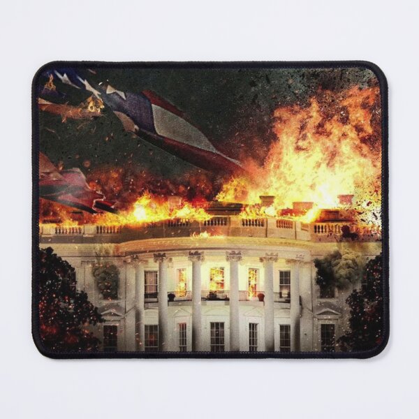 Item preview, White House Burning – Empire in Flames designed and sold by ZennFlixx.