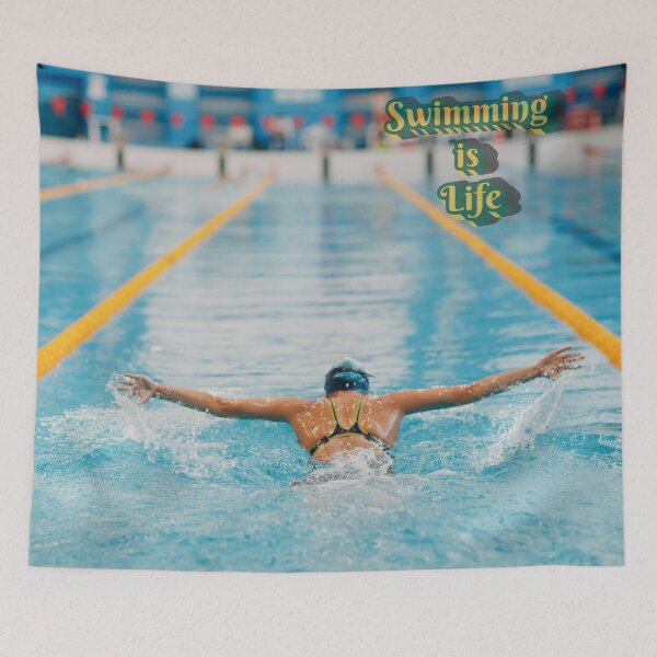 Item preview, Swimming is Life - Butterfly designed and sold by Holy JM Designs.