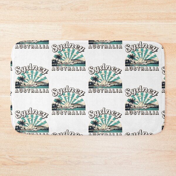 Item preview, vintage Sydney Australia design – Iconic Cityscape Travel graphic for Aussie Pride & Tourism Lovers designed and sold by LuxeGraphix.
