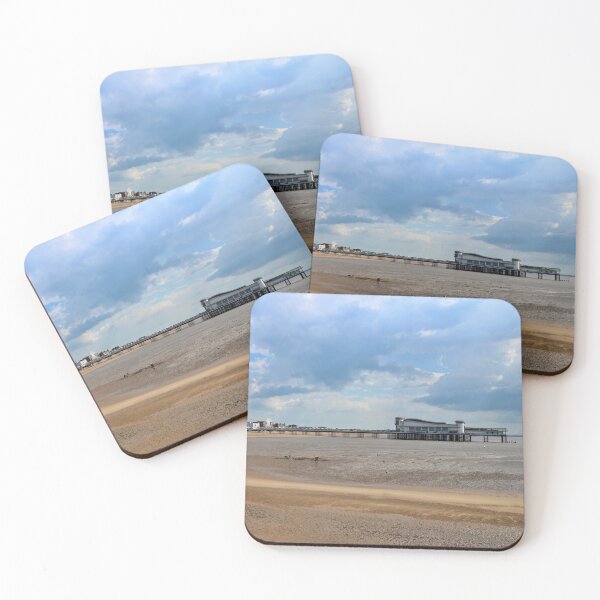 Item preview, Beach and Grand Pier at Weston-super-Mare designed and sold by Rachel J Bowler.