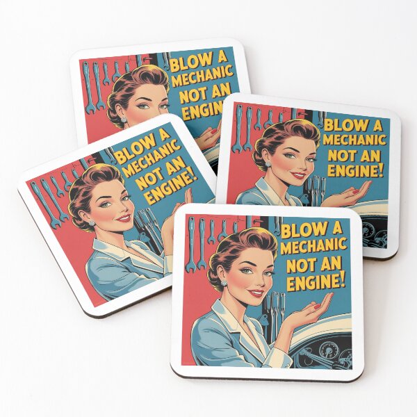 Item preview, Blow a mechanic not an engine! designed and sold by NicMacTees.