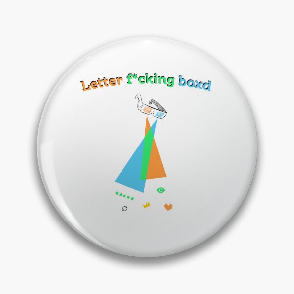 Item preview, Letterf*ckingboxd - 3D Cinema Style designed and sold by AMCshoppingg.