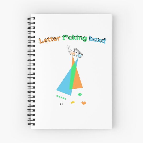 Item preview, Letterf*ckingboxd - 3D Cinema Style designed and sold by AMCshoppingg.