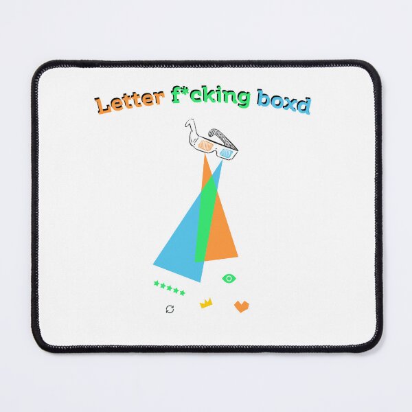 Item preview, Letterf*ckingboxd - 3D Cinema Style designed and sold by AMCshoppingg.