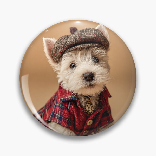 Item preview, Westie Puppy in Scottish Attire designed and sold by skibreck.