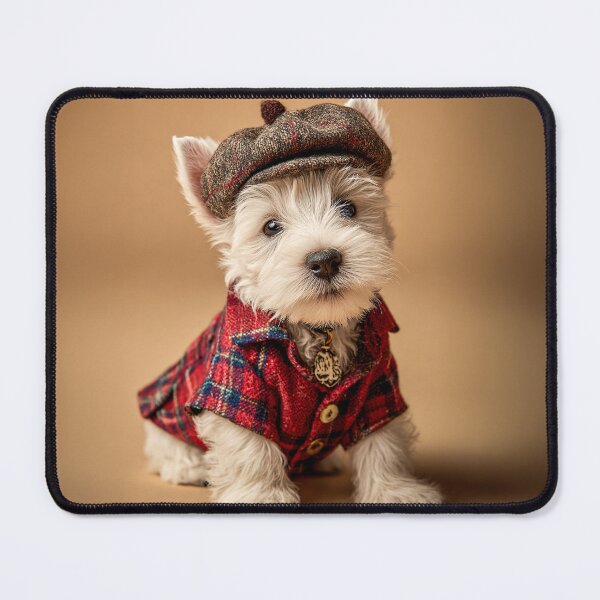 Item preview, Westie Puppy in Scottish Attire designed and sold by skibreck.