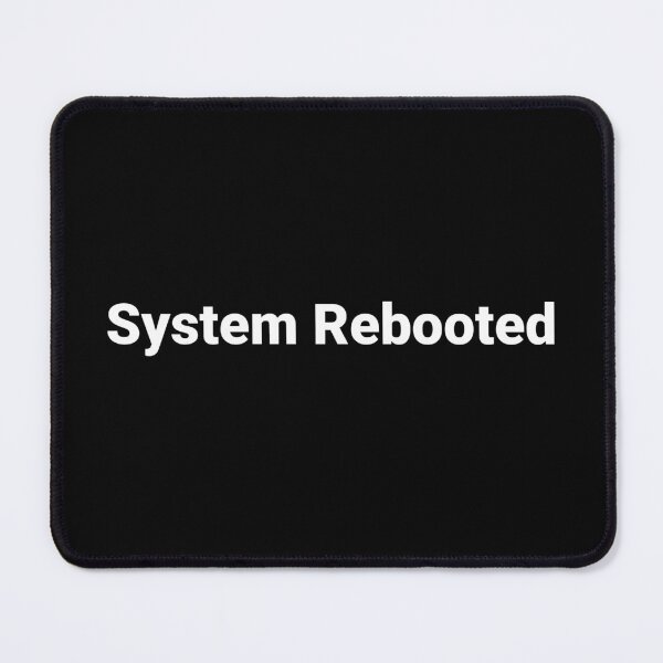 Item preview, System Rebooted designed and sold by Text-based T-Shirts and Gifts.