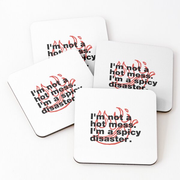 Item preview, Spicy Disaster Funny Sarcastic Quote designed and sold by Oddly Made.