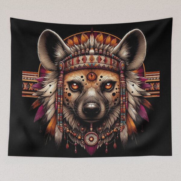 Item preview, Hyena of the Wild Western Lands designed and sold by nikkolaus.