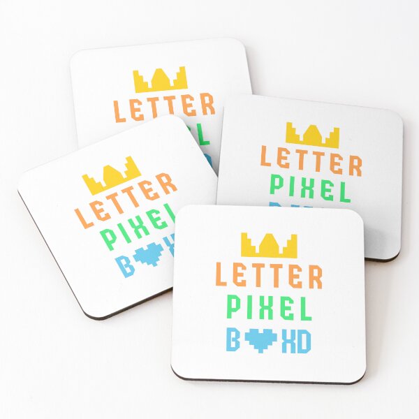 Item preview, Letter Pixel Boxd designed and sold by AMCshoppingg.