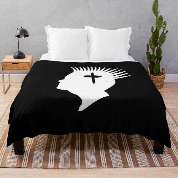Item preview, Punk Rock Theologian mohawk icon (Dark background) designed and sold by Solid-Rock-Online.
