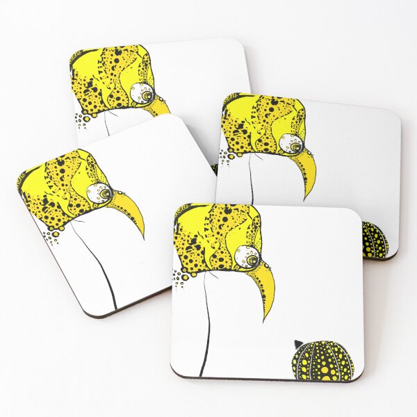 Item preview, Kusama bird designed and sold by Artisbetterthan.