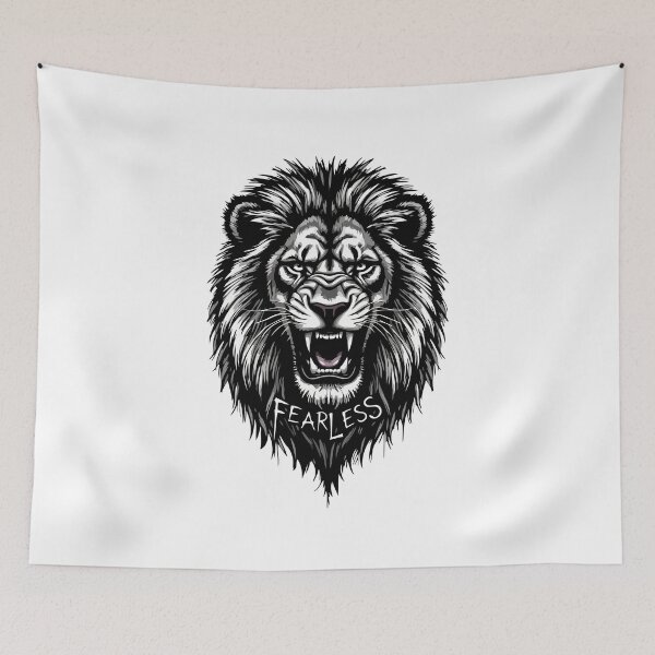Item preview, Animal - Fearless - #AF0001 designed and sold by Vex Carver.