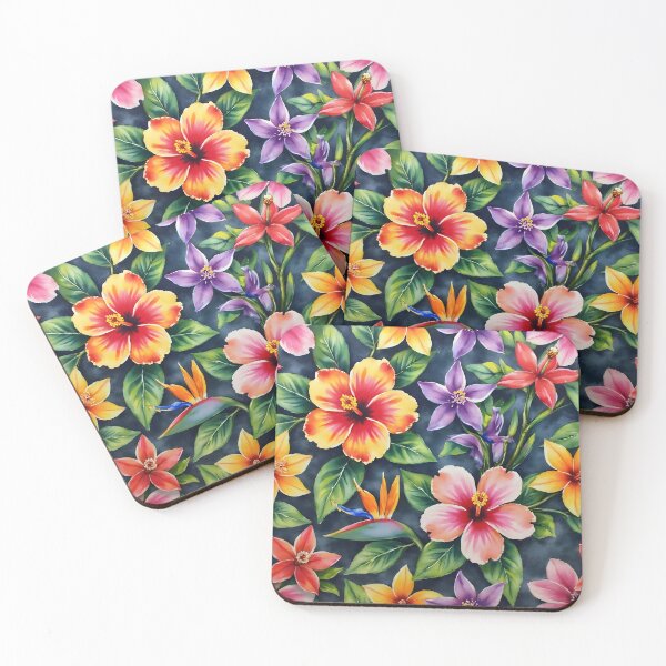 Item preview, Tropical Blooms designed and sold by rustyroofco.